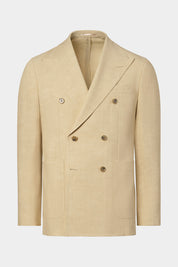 Double-breasted suit - Beige and white trousers - missing 1 shot, seen with Sylvain - Swiss price 409