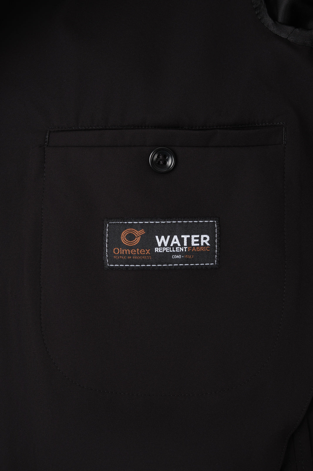 Double-breasted wool suit - Black