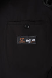 Double-breasted wool suit - Black