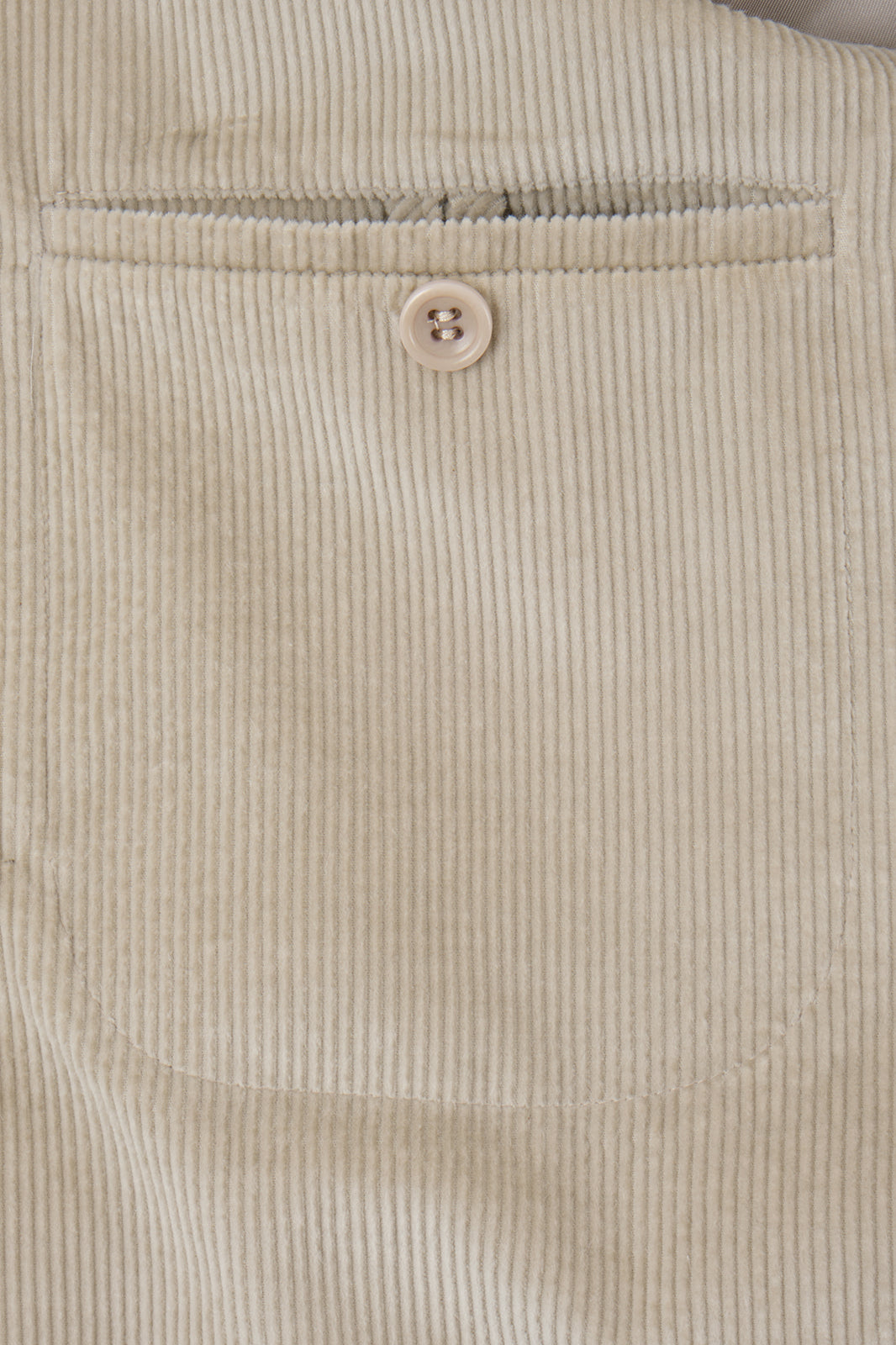 Costume croisé velours côtelé - Beige clair