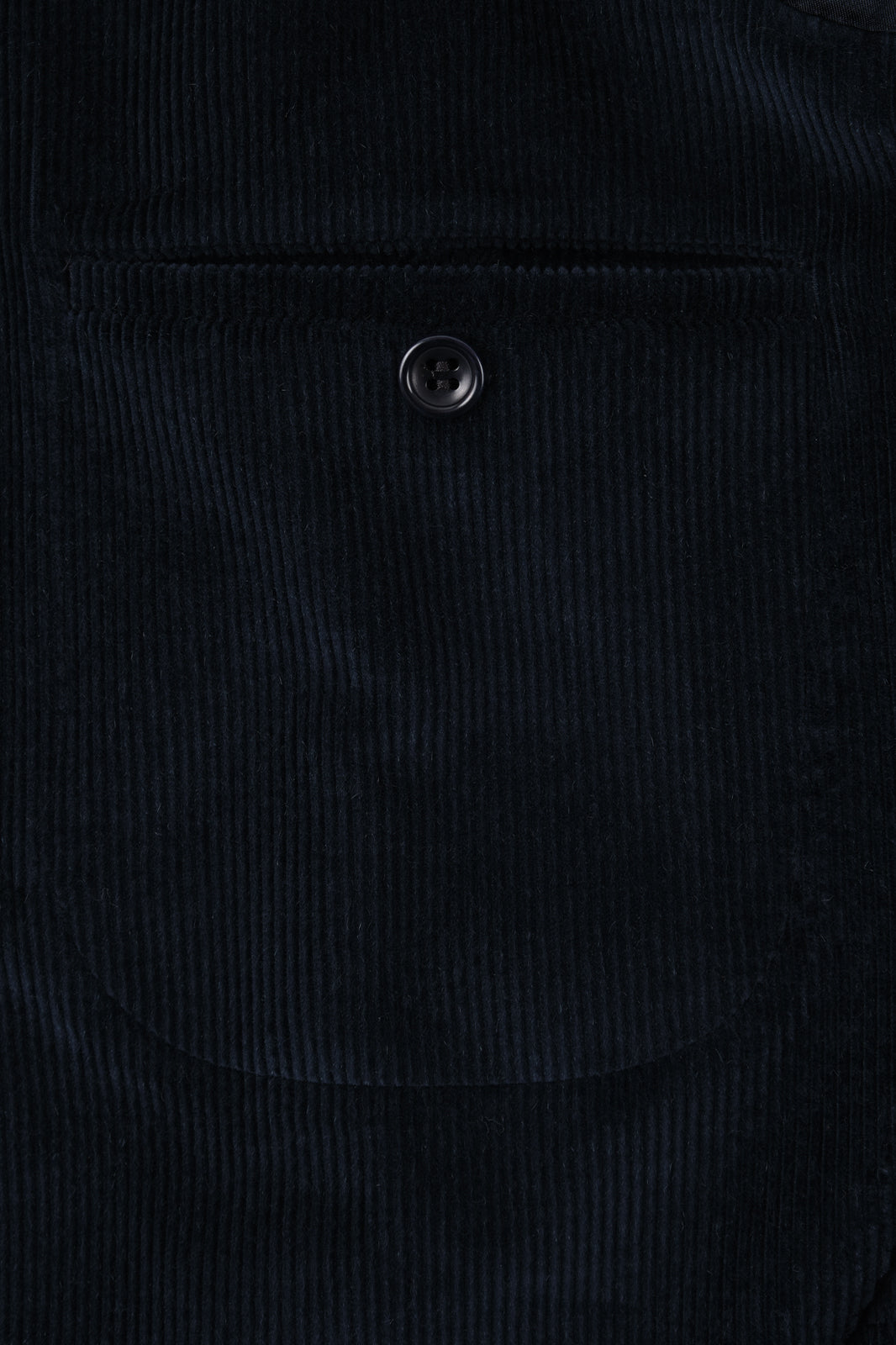 Costume croisé velours côtelé - Marine