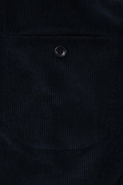 Costume croisé velours côtelé - Marine