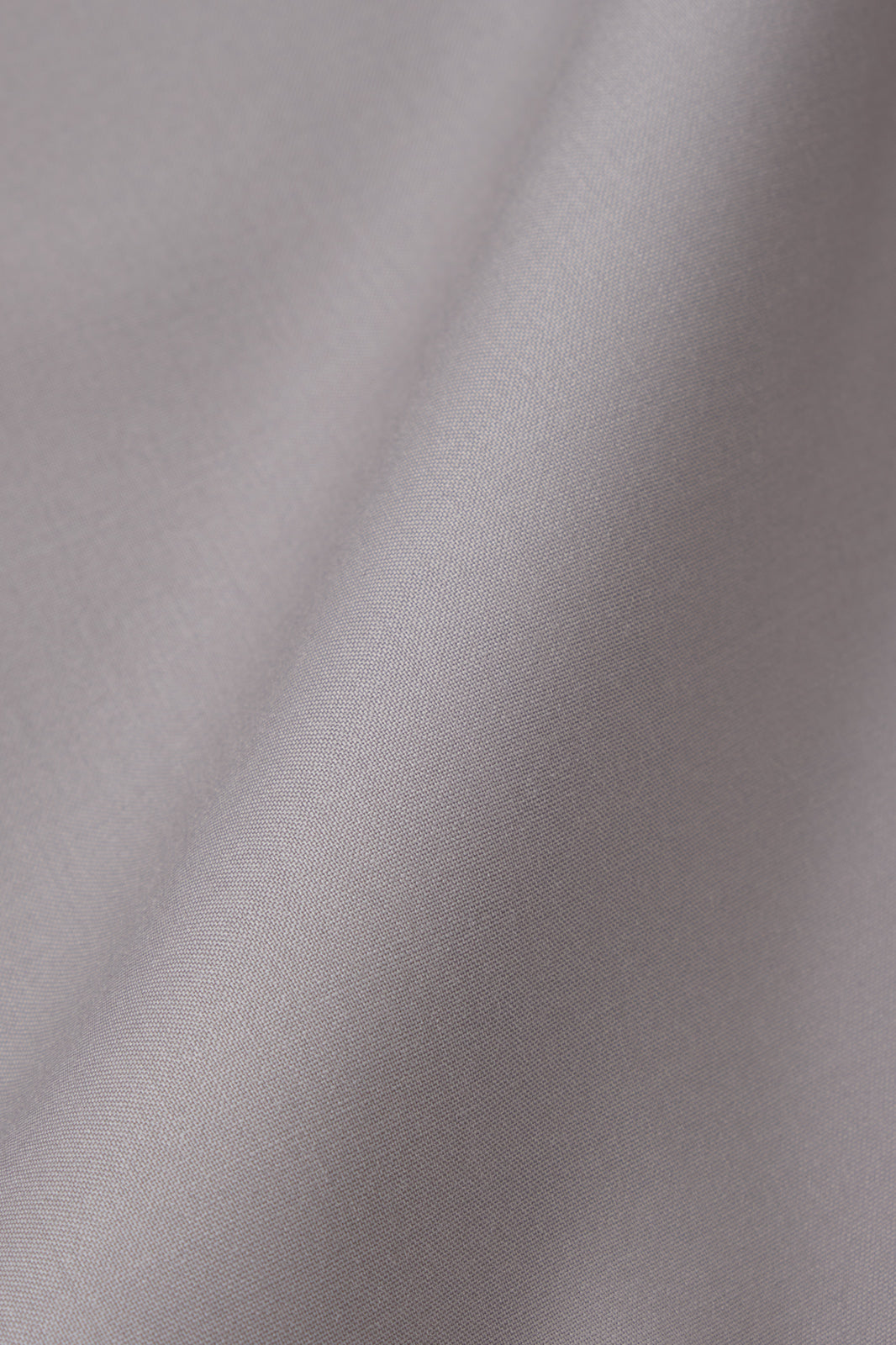 Costume croisé en laine stretch - Gris clair