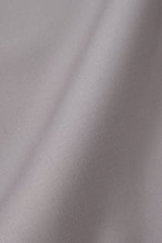 Costume croisé en laine stretch - Gris clair