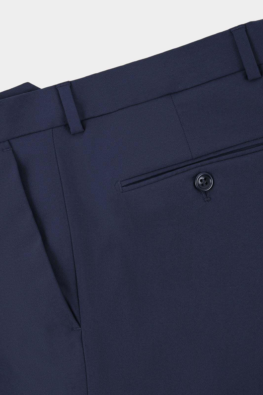 Costume croisé poches à rabats - Marine