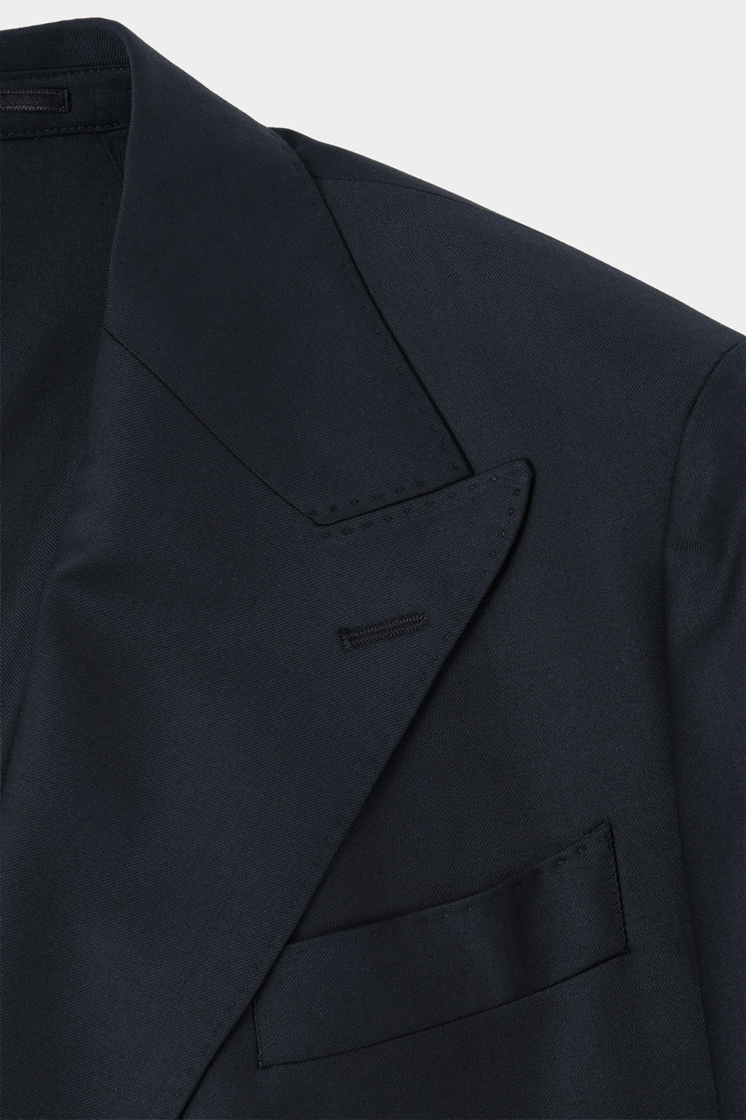 Costume croisé poche à rabats - Marine