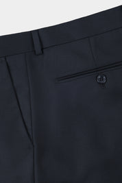 Costume croisé poche à rabats - Marine