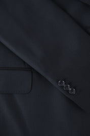 Costume croisé poche à rabats - Marine