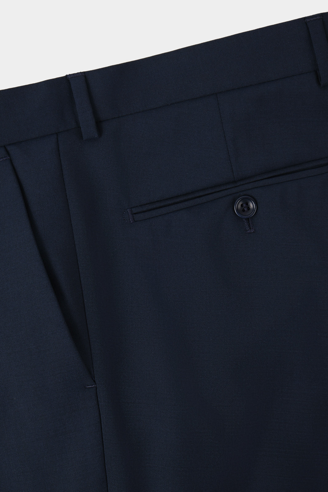 Double-breasted wool suit - Charcoal grey