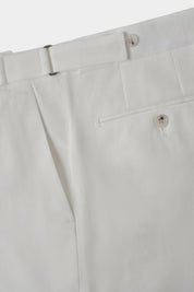 Costume croisé lin mélangé - Blanc