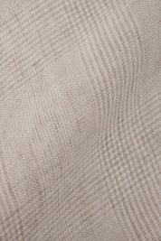 Linen double-breasted suit - Prince of Wales check - Swiss price 409 - to be checked by Dorit