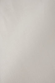 Linen double-breasted suit - White