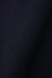 Double-breasted suit with patch pocket and drawstring trousers - Dark blue