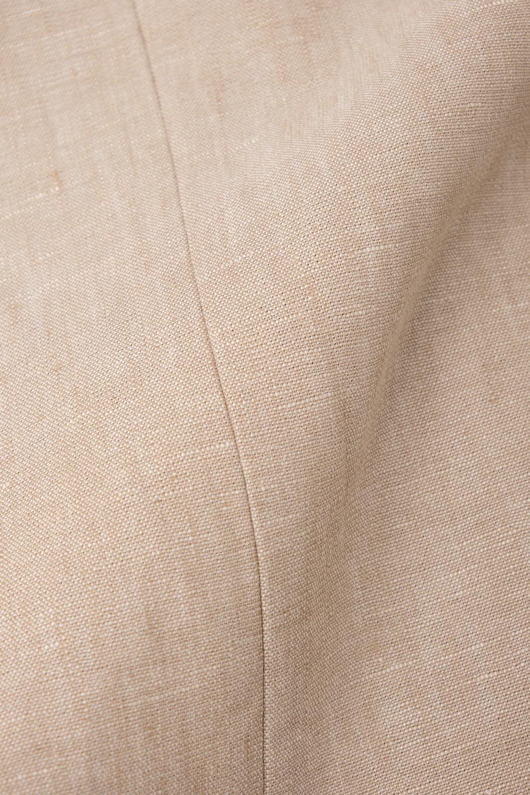 Double-breasted suit with patch pocket and drawstring trousers - Beige