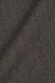 Double-breasted suit and trousers with adjustable tabs and a herringbone weave - Dark green