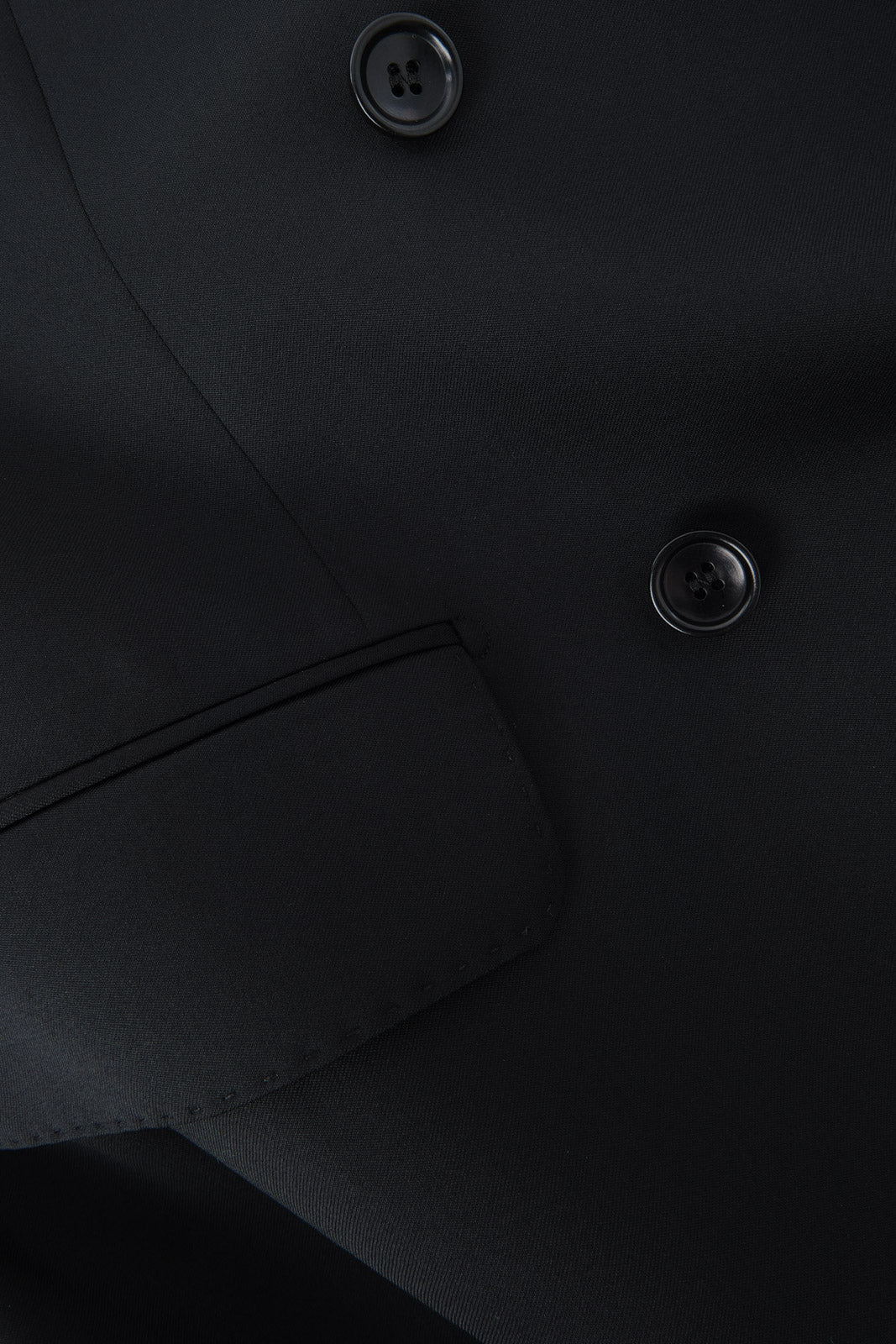 Double-breasted wool suit - Black - to be checked by Dorit