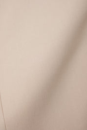 Arrow lapel suit and drawstring trousers - Beige