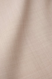 Arrow lapel suit and drawstring trousers - Light beige