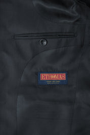 Costume revers flèche et pantalon patte de serrage - Noir