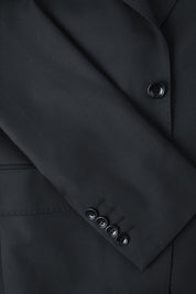 Costume revers flèche et pantalon patte de serrage - Noir