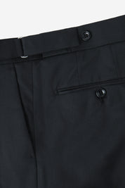 Costume revers flèche et pantalon patte de serrage - Noir