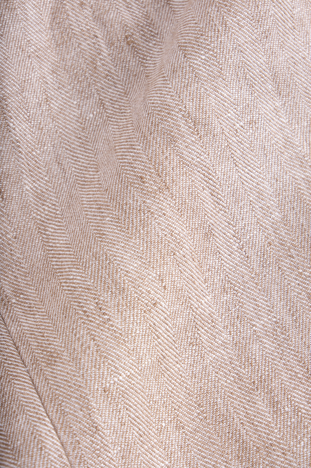 Veste en lin poche plaquée - Beige