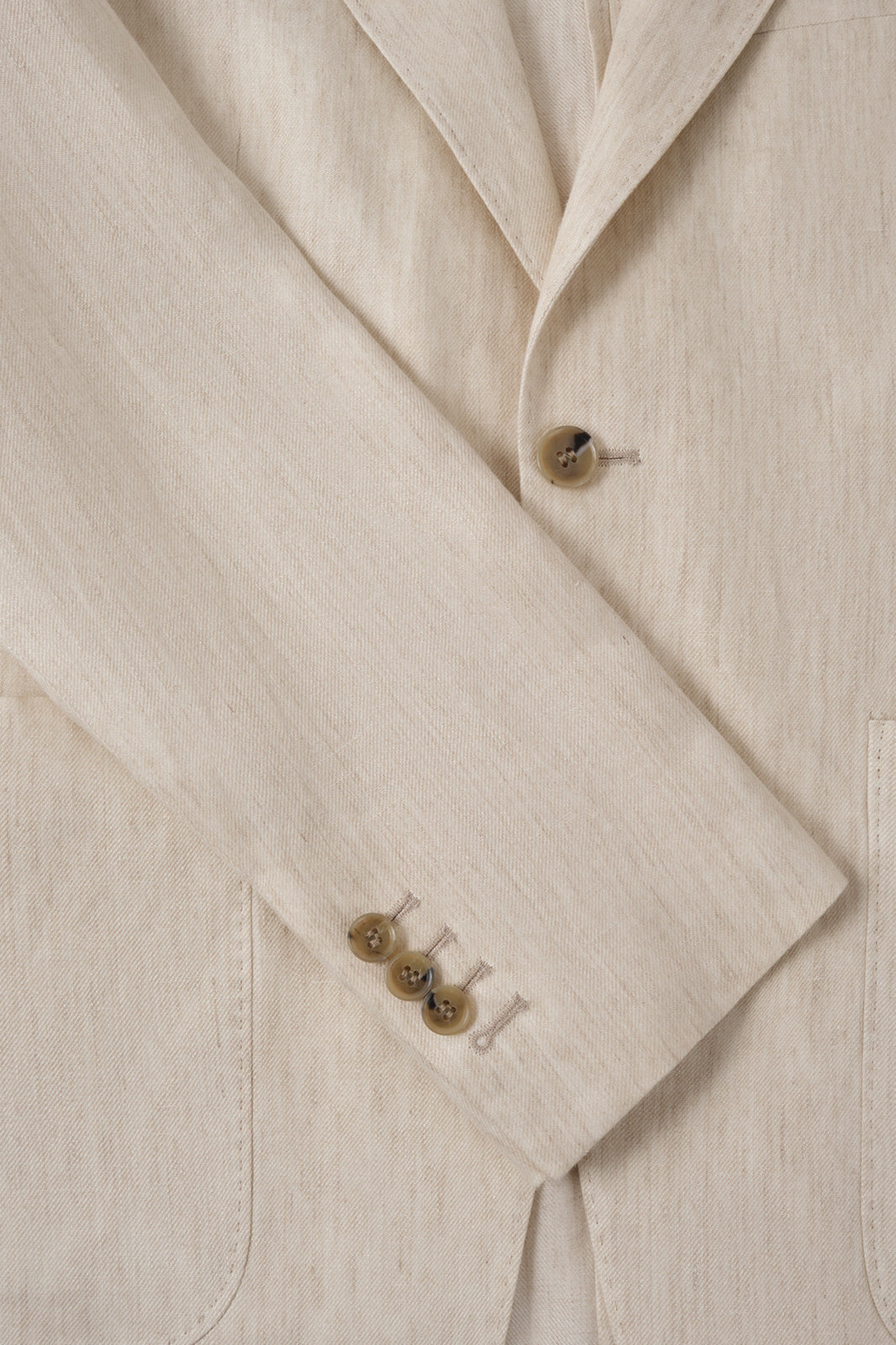 Veste en lin - Beige clair