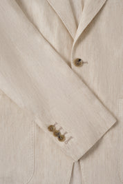 Veste en lin - Beige clair
