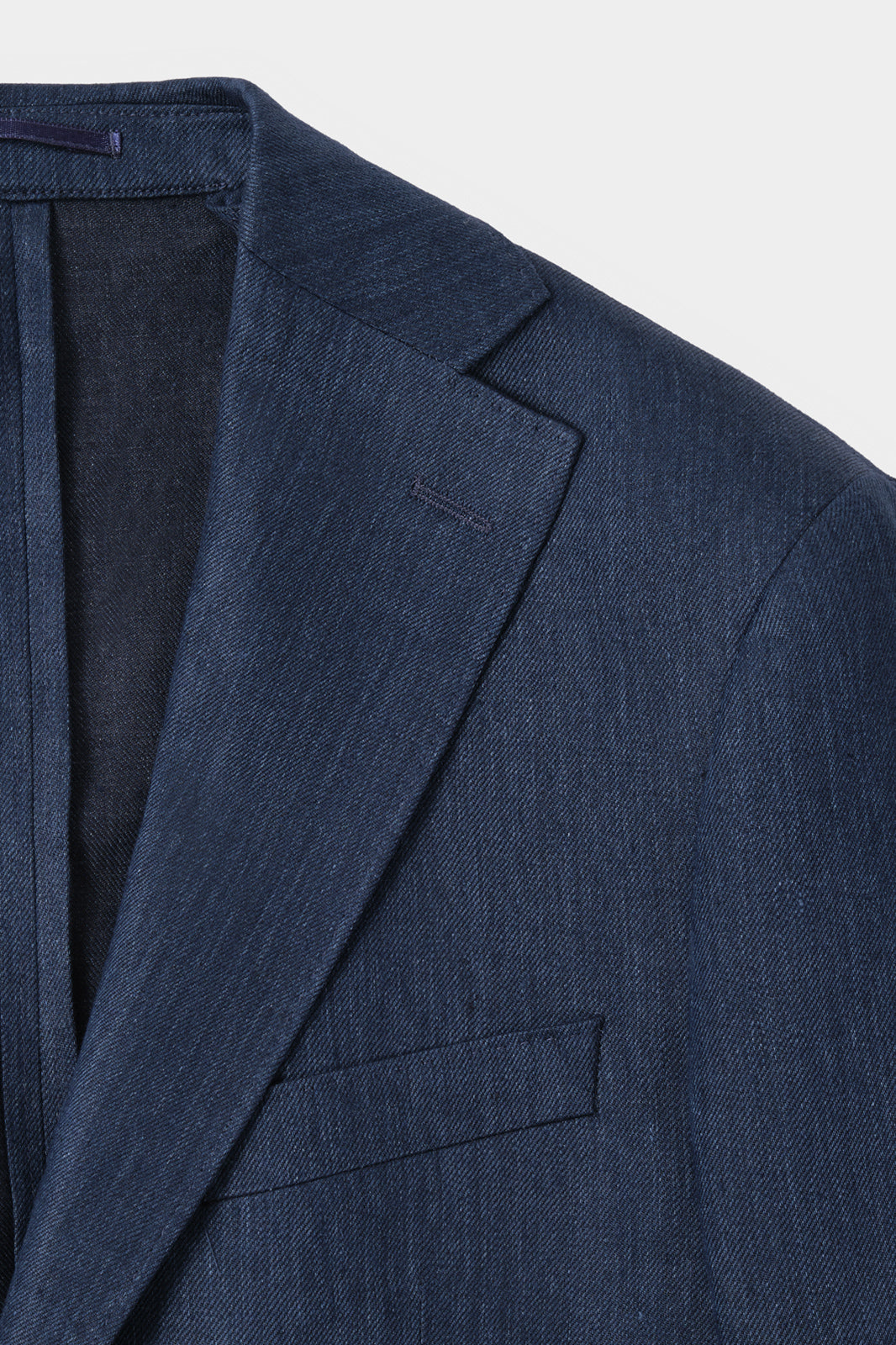 Veste en lin - Bleu