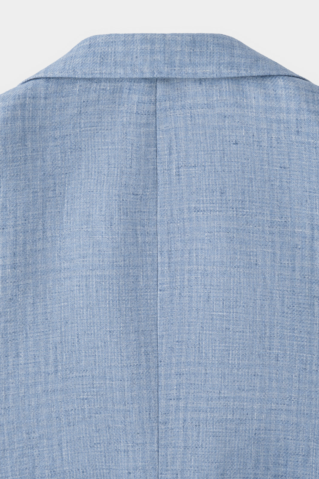 Veste en lin Zegna - Prince de Galles ciel