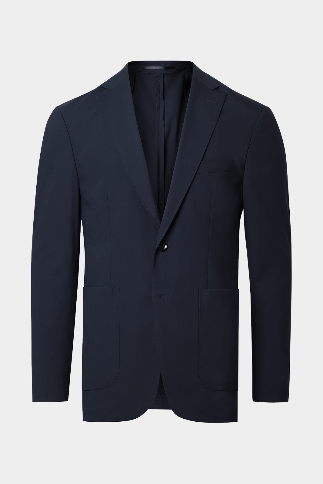 Costume poche plaquée - Marine