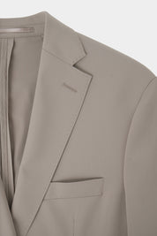 Costume poche plaquée - Beige