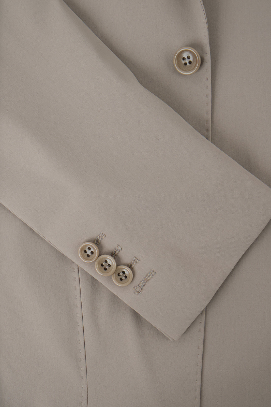 Costume poche plaquée - Beige