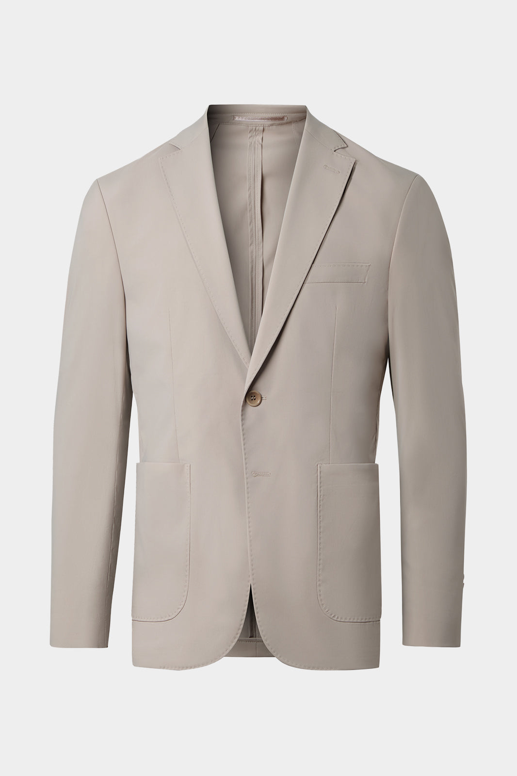Costume poche plaquée - Beige