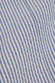 Costume à rayures Seersucker - Blanc et Bleu