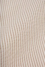 Costume à rayures - Blanc et Beige