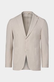 Costume à rayures - Blanc et Beige