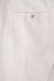 Costume poche plaquée - Blanc