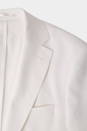 Costume poche plaquée - Blanc