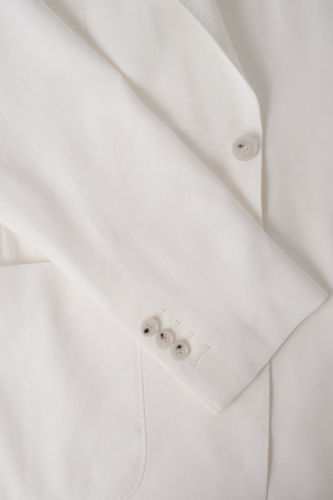 Costume poche plaquée - Blanc