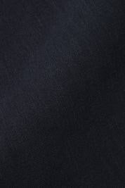 Blended linen suit - Navy