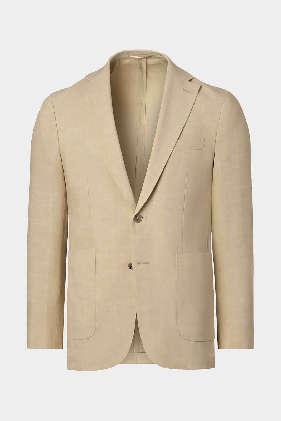 Linen blend suit - Beige