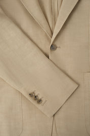 Linen blend suit - Beige