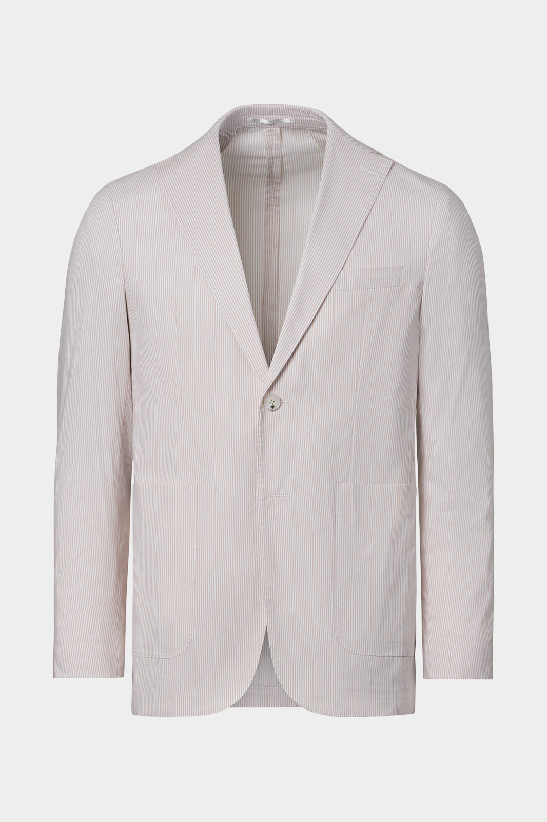 Costume à rayures ultra-light - Blanc et Beige