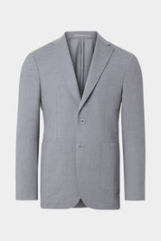 Costume poche plaquée - Gris clair