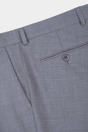 Costume poche plaquée - Gris clair
