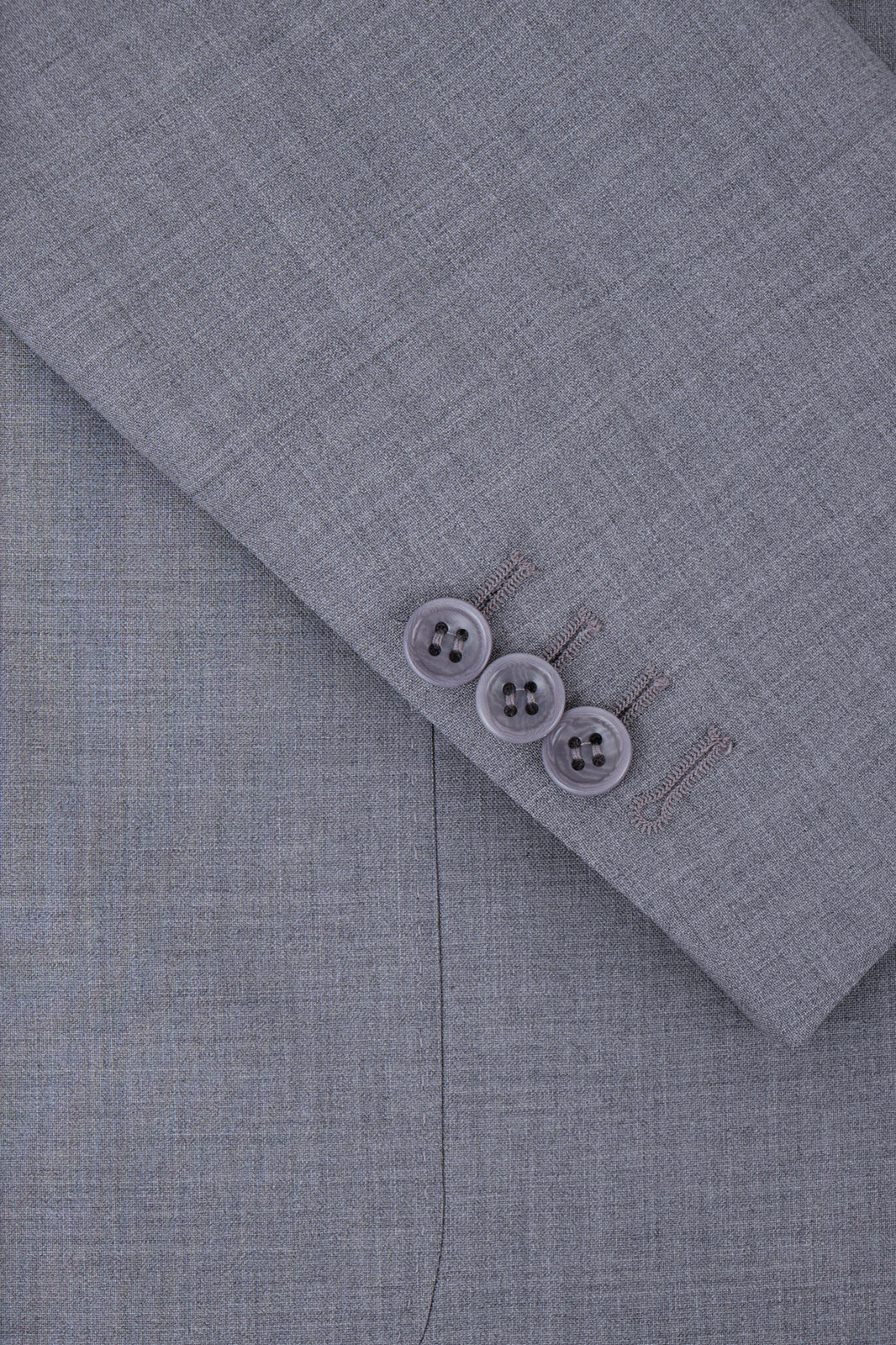 Costume poche plaquée - Gris clair