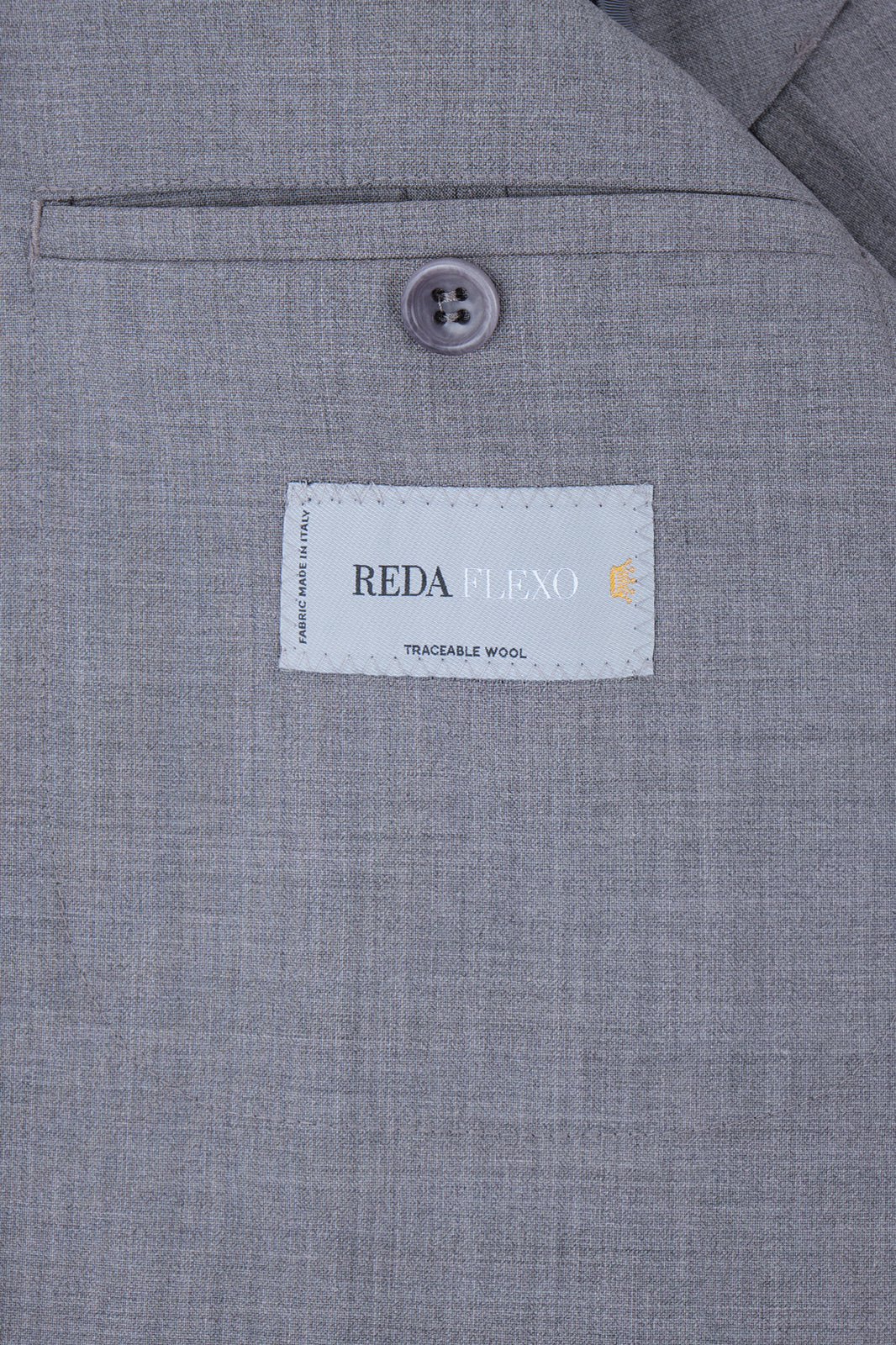 Costume poche plaquée - Gris clair