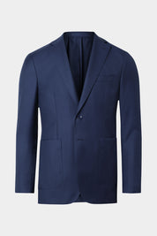 Costume poche plaquée - Bleu lumineux