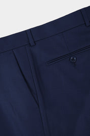 Costume poche plaquée - Bleu lumineux